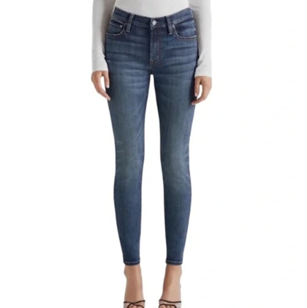 New ~ Free People ~ EDWIN ~Women's Nevermind Pixie Mid-Rise Skinny Jeans Size 25